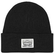 Bonnet Levis BONNET BACKPATCH BEANIE - REGULAR BLACK - Unique