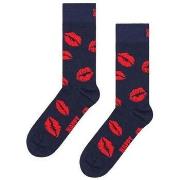 Chaussettes Happy socks Kisses sock navy