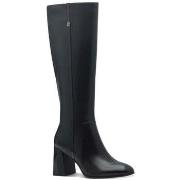 Bottines Tamaris black comb casual closed long heeled boot