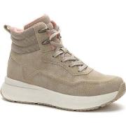 Bottines Grunberg beige casual closed booties