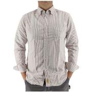 Chemise Bd Baggies Chemise Bradford Flanella Homme Bordeaux/White