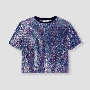 Blouses Promod T-shirt à paillettes