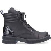 Bottines Rieker black casual closed booties