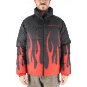 Veste Vision Of Super Doudoune rversible imprim flammes rouges