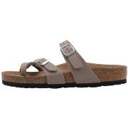 Sandales Birkenstock Mayari SYN Soft Grey Taupe VEG