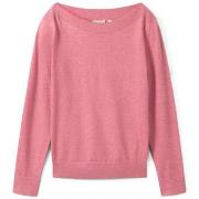 Pull Tom Tailor - Pull col bardot - rose