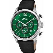 Montre Lotus Montre Homme 18689/4 Vert Argenté