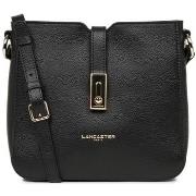 Sac Bandouliere LANCASTER Sac trotteur Foulonné ref 51824 Noir 22*20*6