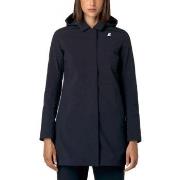 Veste K-Way Trench-coat Mathy Bonded bleu profond