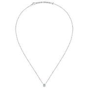 Bijoux Cleor Collier en argent 925/1000 et zircon