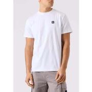 T-shirt Weekend Offender Plage de Cannon - blanc