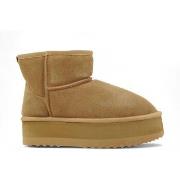 Chaussures GaËlle Paris Eskimo Boots Pelo Stivaletto Donna Marrone GAC...