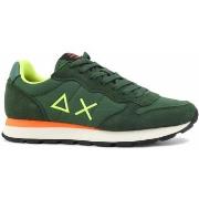 Chaussures Sun68 Running Tom Fluo Sneaker Uomo Verde Z44102