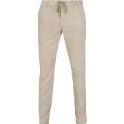 Pantalon Alberto Pantalon Jump Corduroy Greige