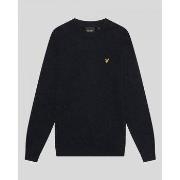 Pull Lyle &amp; Scott KN2114V LAMBSWOOL BLEND CREW-Z56 DARK NAVY MARL