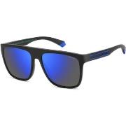 Lunettes de soleil Polaroid PLD 2162/S Lunettes de soleil, Noir/Bleu, ...