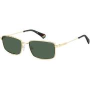 Lunettes de soleil Polaroid PLD 6227/S/X Lunettes de soleil, Or/Vert, ...