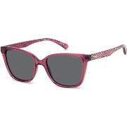 Lunettes de soleil Polaroid PLD 8062/S Lunettes de soleil, Rouge/Gris,...