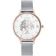 Montre Engelsrufer Montre Femme ERWA-TREE02-MS-MR, Quartz, 34mm, 5ATM