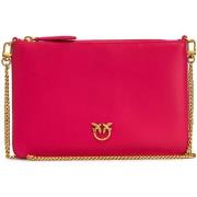 Sac Pinko Clutch rouge classique rose