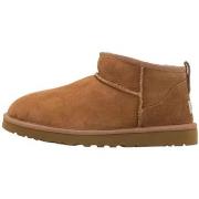 Boots UGG ultra mini homme châtaigne