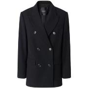 Veste Pinko blazer noir à double poitrine