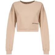 Sweat-shirt Hinnominate Sweat-shirt hinnomisé sur beige