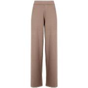 Pantalon Hinnominate Pantalon brun hinnomminé