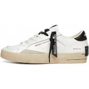 Baskets Crime London Sk8 deluxe noir et blanc