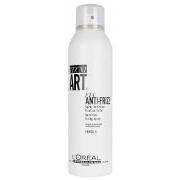 Soins cheveux L'oréal TECNI ART fixateur anti-frisottis force 4 250 ml