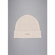 Bonnet Paul &amp; Shark Bonnet beige en laine