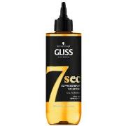 Accessoires cheveux Schwarzkopf Gliss 7 Sec Huile De Traitement Répara...