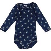 Bodys Petit Bateau Body bleu