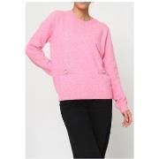 Pull Kebello Pull Col Rond Rose F