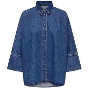 Chemise Only 15332126 GRACE-MEDIUM BLUE DENIM