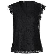 T-shirt Pieces 17154614 OLLINE-BLACK