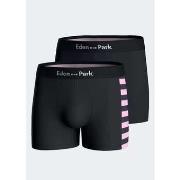 Caleçons Eden Park Lot de 2 boxers marine