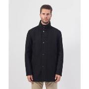 Manteau BOSS Manteau homme en laine vierge mélangée