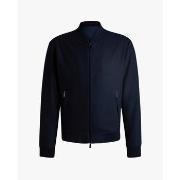 Blouson BOSS Veste homme coupe slim en laine mélangée