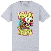 T-shirt Spongebob Squarepants Yellow Happiness