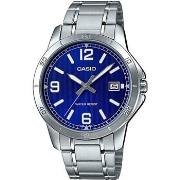 Montre Casio Montre Homme Argenté Bleu