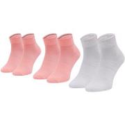 Chaussettes de sports Skechers 3PPK Wm Mesh Ventilation Quarter Socks