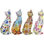 Statuettes et figurines Signes Grimalt Cat Figure 4 Unités