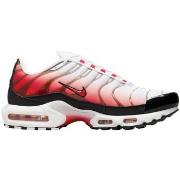 Baskets Nike - Air Max Plus - blanche et rouge