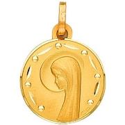 Pendentifs Brillaxis Médaille vierge pastillée