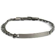 Bracelets Gemini Bracelet homme GEMINI Verto M-L acier noir