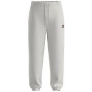 Pantalon BOSS BAS DE SURVÊTEMENT BLANC GRIS EN MOLLETON DE COTON À DOU...