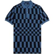 T-shirt Fred Perry Fp Chequerboard Print Fp Shirt