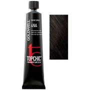 Soins cheveux Goldwell TOPCHIC permanent hair color 4NA 60 ml