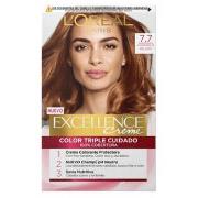 Soins cheveux L’Oréal Paris EXCELLENCE creme tinte 7.7-caramelo helado...